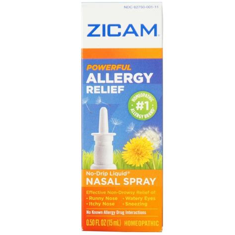 Zicam Allergy Relief Nasal Swabs 15 Count 2 Pack Health And Personal Care
