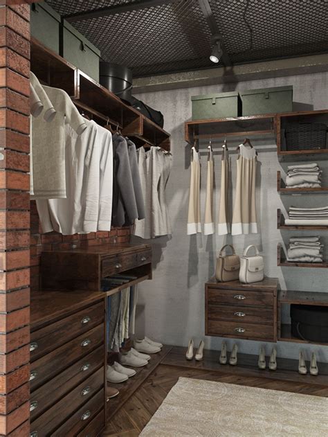 20 Amazing Closet Ideas For Lofts Industrial Loft Design Industrial