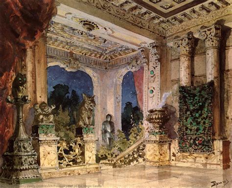 Hall In The Magic Castle Vasily Dmitrievich Polenov