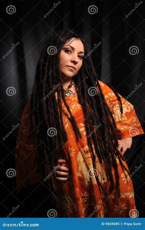 Beautiful Woman With Dreadlocks Stock Image Image Of Locks Culture