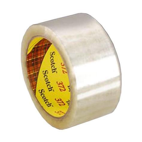 3m Scotch Box Sealing Tape 372 Clear 48mmx75m Adhesive Tape