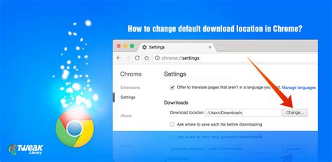 How to change chrome download folder location in windows 10 set specific directory. Cómo cambiar la ubicación predeterminada de descarga en ...