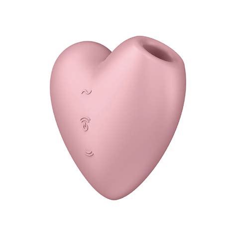 Секс игрушки satisfyer Вакуумно волновой стимулятор с вибрацией cutie heart купить в интернет