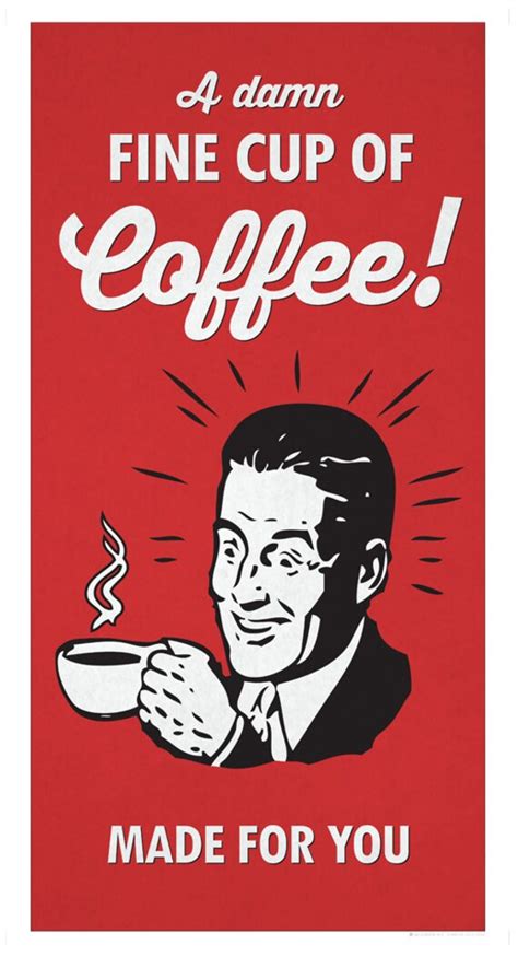 a damn fine cup of coffee twin peaks poster 10x19 by saulscreative