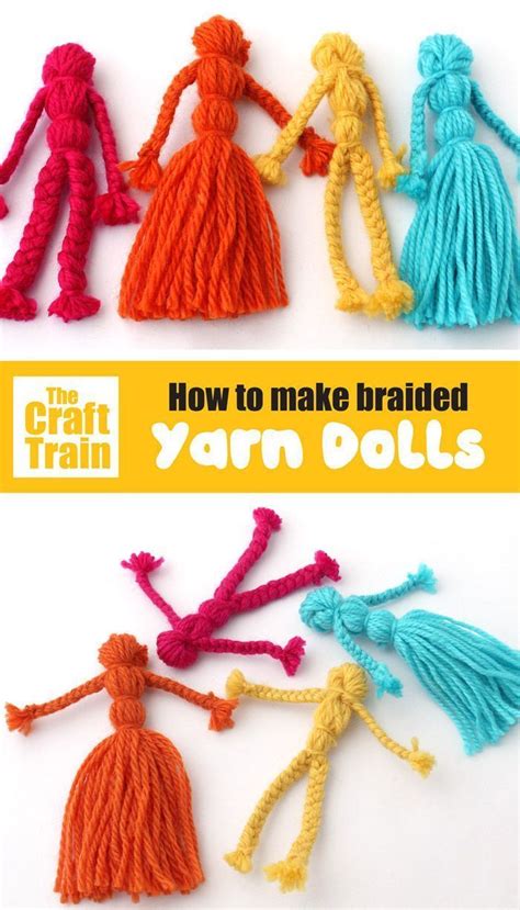 How To Make Traditional Yarn Dolls With Braided Arms And Legs This Is