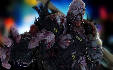 Resident evil 2 / biohazard re:2, resident evil 3. RE3 Remake Nemesis Wallpaper by Tyrant0400Tp on DeviantArt