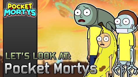 Lets Look At Pocket Mortys Review Youtube