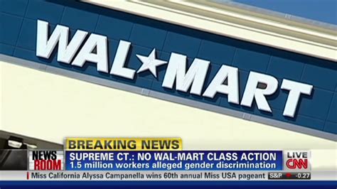 Supreme Court Rules For Wal Mart In Massive Job Discrimination Lawsuit