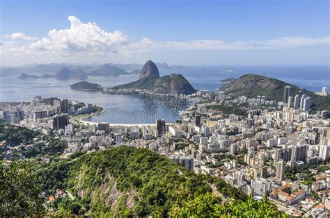 Panorama In Rio De Janeiro Brazil Stock Photo Image Of