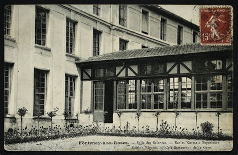Fontenay Aux Roses Salle Des Sciences Ecole Normale Supérieure Fontenay Aux Roses Carte