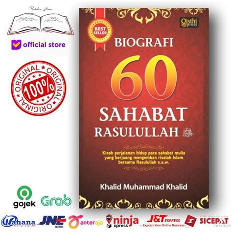Jual Buku Biografi 60 Sahabat Rasulullah Nabi Muhammad Saw Kisah Free