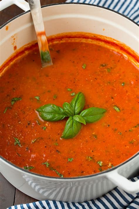Roasted Tomato Basil Soup Cooking Classy