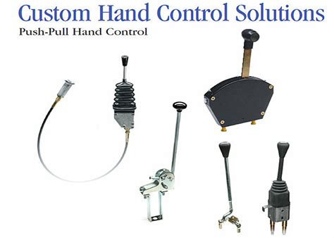 Custom Throttle Control Lever Industrial Push Pull