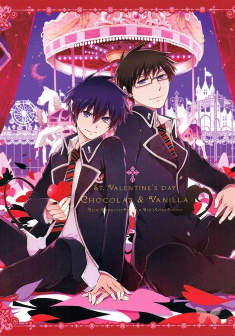 Blue Exorcist Yaoi Doujinshi St Valentines Day Chocolate And Vanilla