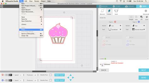 Beginner Silhouette Print and Cut Tutorial for V4 (Free Silhouette Design File) - Silhouette School