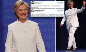 Twitter Users Go Wild For Hillary Clintons White Suit Worn At Final