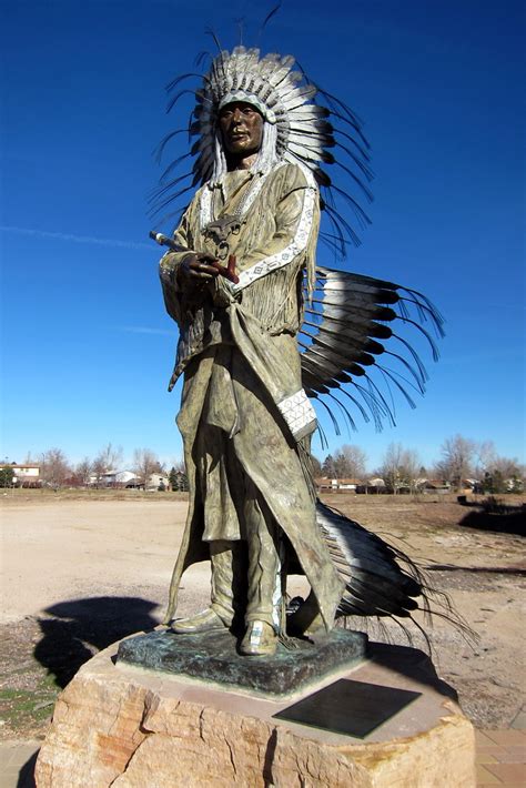 Colorado Westminster Chief Little Raven The Statue Of C Flickr
