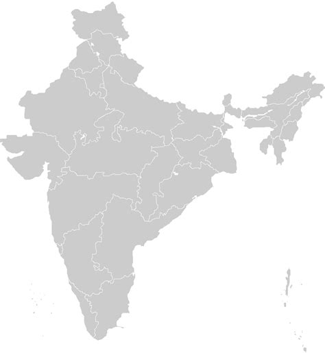 Fileblankmap India292png