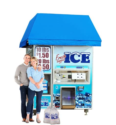 Im1500 Ice And Water Vending Machine Kooler Ice