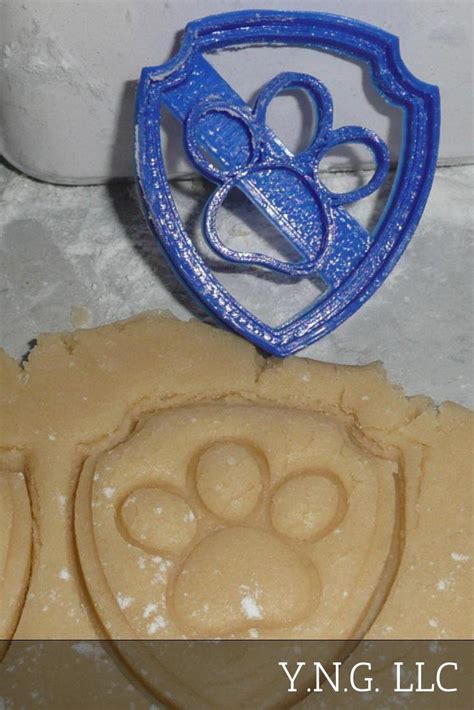 Small Ryder Badge Logo Paw Patrol Heroic Pups Cookie Cutter 3d Print