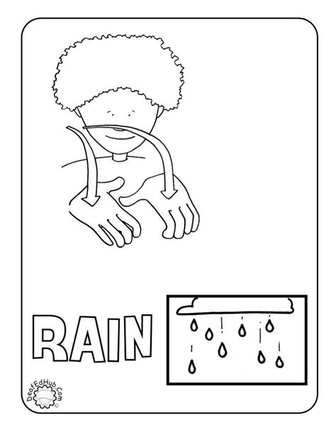RAIN coloring page | Coloring pages, Rain, The outsiders