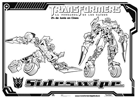 Dibujo colorear Transformers