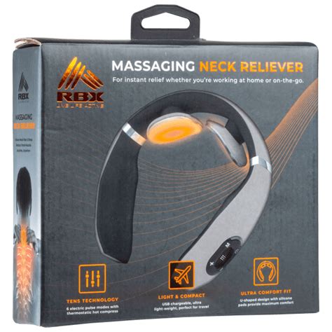 Morningsave Rbx Pulse Massaging Wireless Neck Reliever With Heat