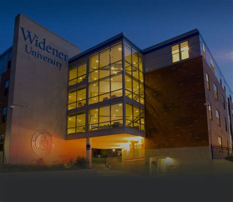 Widener University Chester Pennsylvania Usa Apply Prices