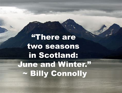 Carol Chapman Inspirational Winter Quote About Scotland