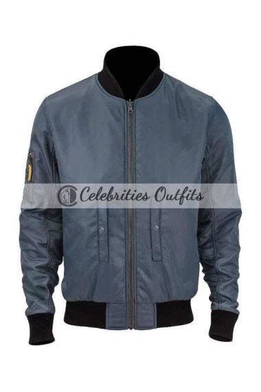 Marcus Holloway Watch Dogs Cosplay Blue Bomber Leather Jacket