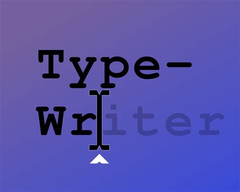 Animated Javascript Typewriter Text Effect In Wordpress