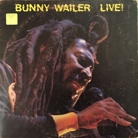 Bunny Wailer Live 1983 Vinyl Discogs