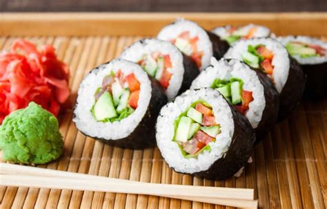 Sushi Rolls Maki Sushi Hosomaki Recipe Vedant Food Solutions