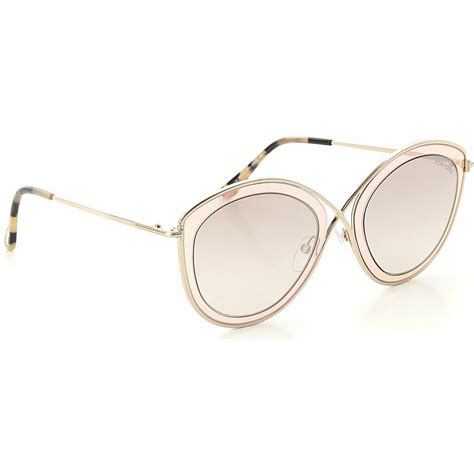 Tom Ford Sascha 02 Tf604 Rose Gold Mirror Oval Sunglasses Frame 55 22