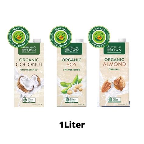 Jual Australias Own Organic Almond Milk 1 Liter Australia