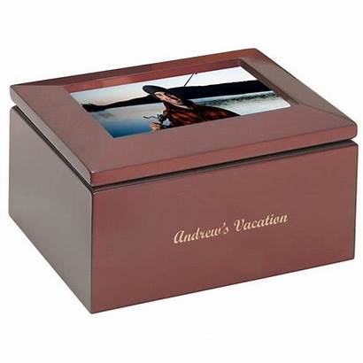 Keepsake Box Personalized Frame Boxes Treasure Lid