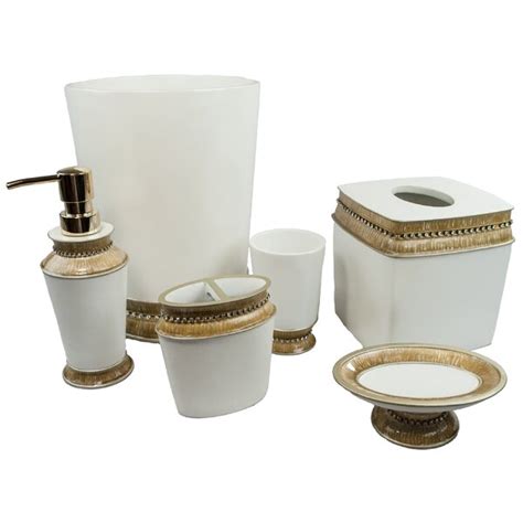 Wayfair is the best place to shop if you're looking for where to buy bathroom hardware sets online. Sherry Kline Victoria Jewel 6-Piece Bathroom Accessory Set ...