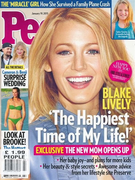 Blake Lively - People Magazine January 19th 2015 Issue • CelebMafia