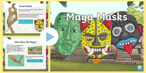 Facts And Activities About The Maya Civilisation For Kids