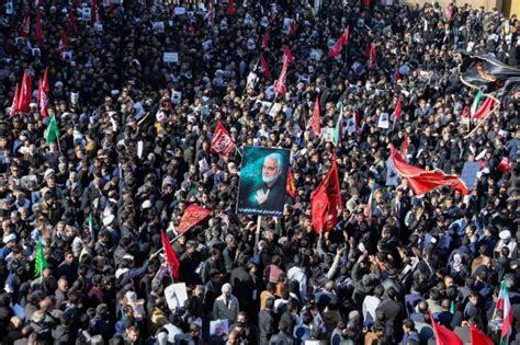 Dozens Of Mourners Killed At Funeral Of Iran General After Stampede