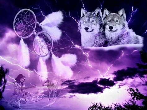 Wolf Wallpaper Image By Miss Fly On Fantasy Wolf Dreamcatcher Dream
