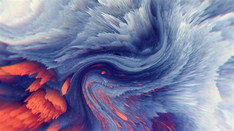 Download 1920x1080 Wallpaper Color Blast Explosion Waves Abstract