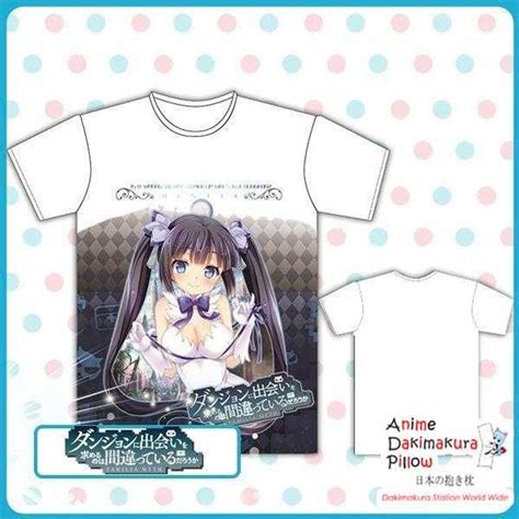 New Hestia Danmachi Full Color Exclusive Anime Print Short Sleeve High