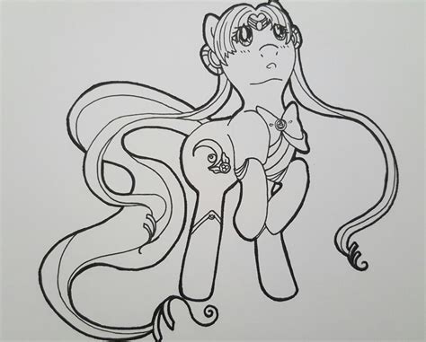 Sailor Moon Pony By Zanture Angel On Deviantart