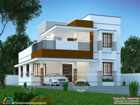 4 bedrooms 2000 sq ft modern home design kerala home design and floor plans 9k dream houses