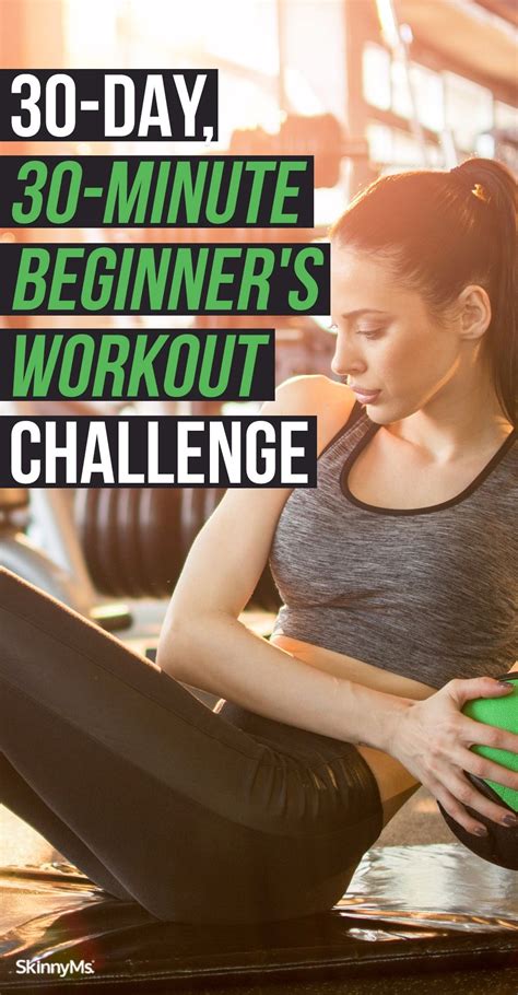 30 Day 30 Minute Beginners Workout Challenge Workout Challenge