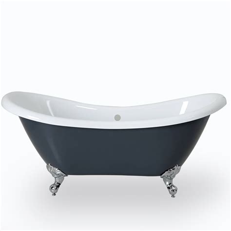 Häufig besteht keine zusätzliche lackierung, die füße zeigen das blanke metall. Elton 1750x730mm Doppelseitige Freistehende Badewanne mit ...
