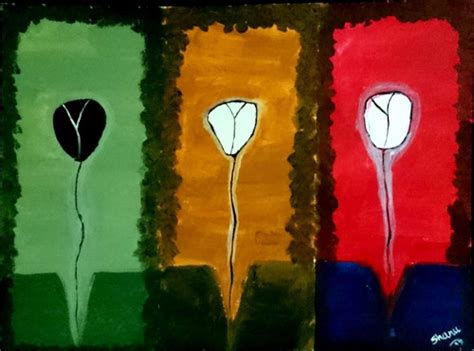 Buy Colours Make You Bloom Handmade Painting By Shanu Jain Codeart