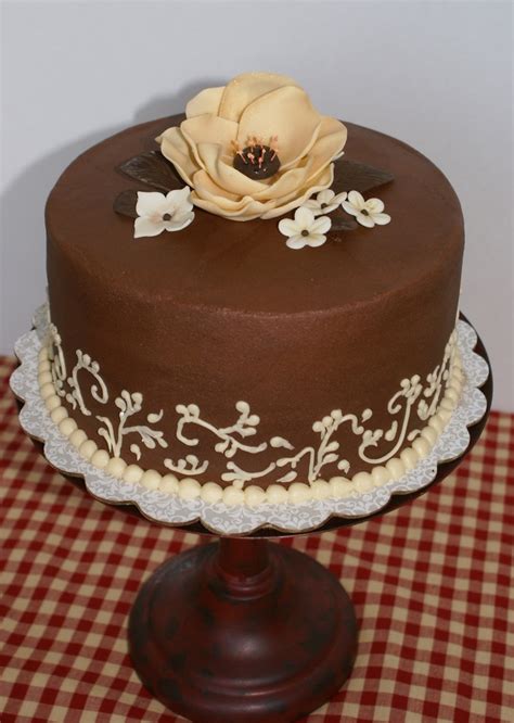 Bring your inspiration boards in and we will design. Flower Birthday Cake - CakeCentral.com