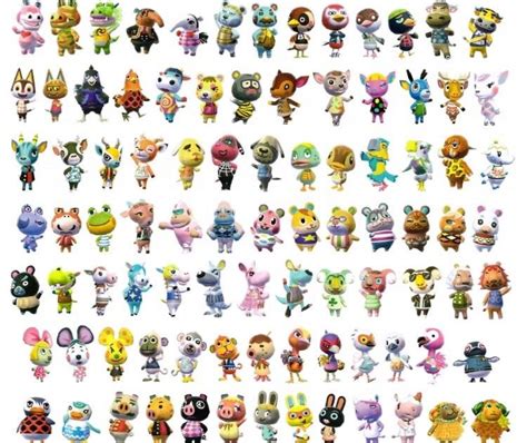 Animal Crossing New Leaf Characters Petswall